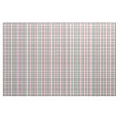Tissu de plaid rose et gris (Fat Quarter)
