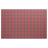 Tissu de plaid Turquoise rouge et foncé (Yard)