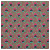 Tissu de plume de paon - noir de vert d'Aqua de (Échantillon)