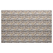 Tissu de plumes de hibou (Fat Quarter)