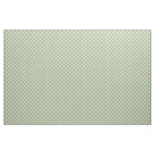 Tissu de point de polka de vert sauge (Fat Quarter)