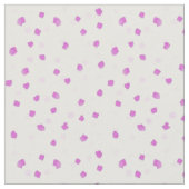 Tissu de points de peinture rose (Fermer)