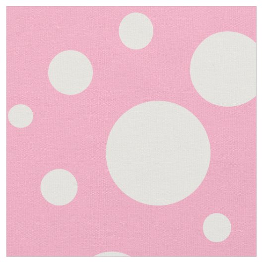 Tissu de points roses (Fermer)