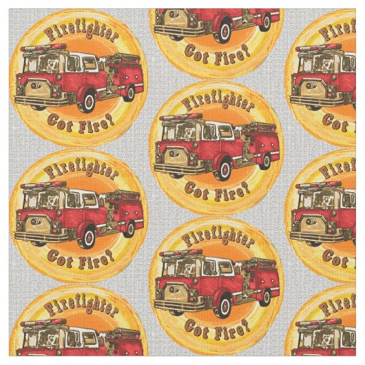 Tissu de pompier (Fermer)
