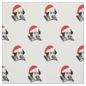 Tissu de portrait de Shakespeare de Noël (Échantillon)