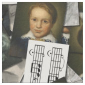 Tissu de portraits de Beethoven (Fermer)