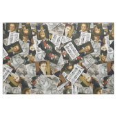 Tissu de portraits de Beethoven (Fat Quarter)
