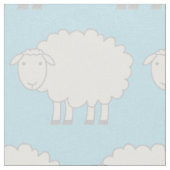 Tissu de poster de animal de ferme de moutons de (Fermer)