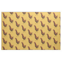 Tissu de poulet de poule de rouge d'île de Rhode
