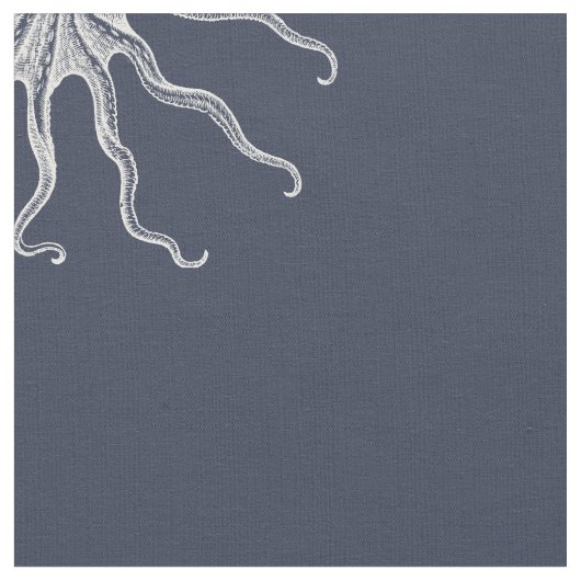 Tissu de poulpe, marine (Fermer)