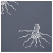 Tissu de poulpe, marine (Échantillon)