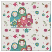 Tissu de poupées russes (Fermer)