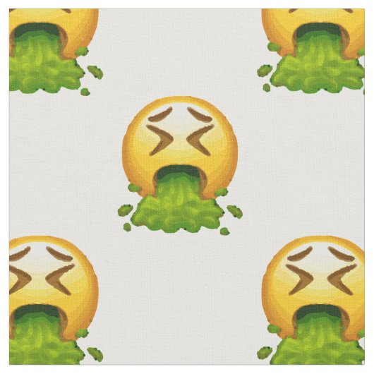 tissu de puking émoji (Fermer)