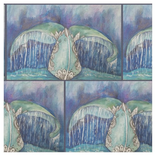 tissu de queue de baleine (Fermer)