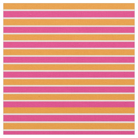 Tissu de rayure de roses indien et d'orange (Fermer)