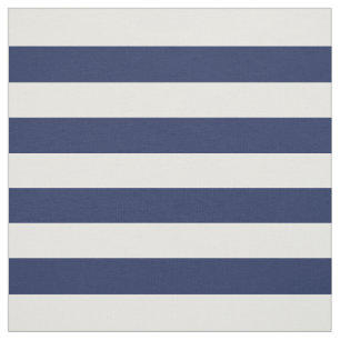 Tissu de rayures de la marine