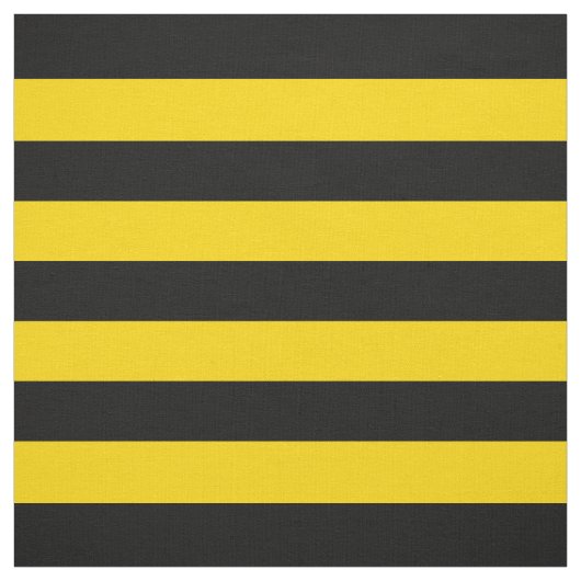 Tissu de rayures jaune/noir (Échantillon)