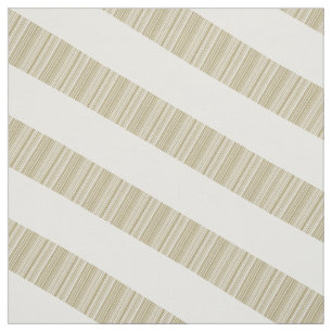 Tissu de rayures modernes en diagonale blanche bei
