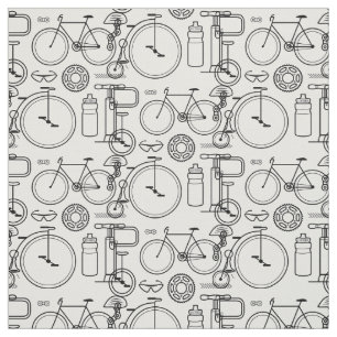 Tissu de recyclage d'impression de bicyclette de