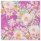 Tissu De rose ÉTRANGE de SUBSTANCE floral (Échantillon)
