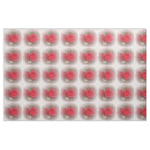 Tissu de roses rouges souples (Fat Quarter)