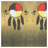 Tissu de roue de médecine (Détail)