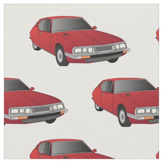 Tissu de rouge de SM de Citroen (Fermer)