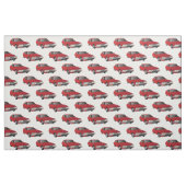 Tissu de rouge de SM de Citroen (Fat Quarter)