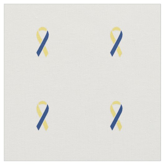 Tissu de ruban de syndrome de Down (Fermer)