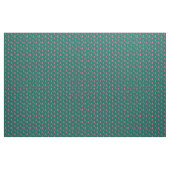 Tissu de ruban rose sur Turquoise (Fat Quarter)