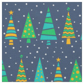 Tissu de sapin neigeux (Fermer)