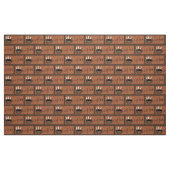 Tissu de sergé de coton de motif de café (Fat Quarter)