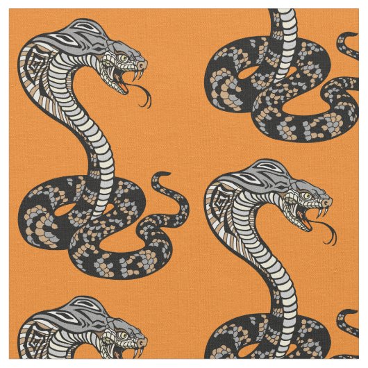 tissu de serpent de cobré (Fermer)