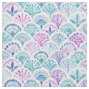 Tissu De SHELL échelles de sirène Boho