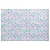 Tissu De SHELL échelles de sirène Boho (Fat Quarter)