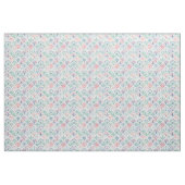 Tissu De SHELL échelles de sirène Boho dans le corail + (Yard)