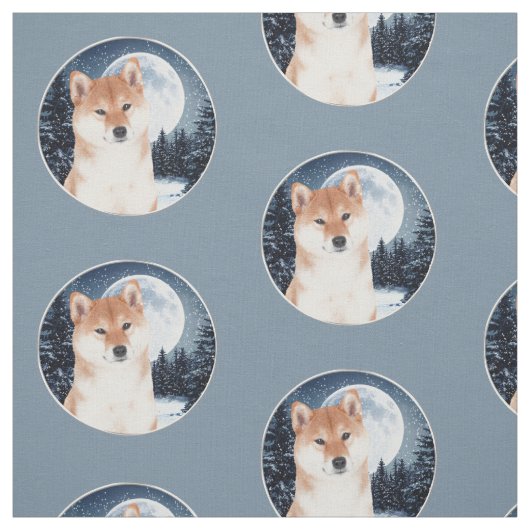 Tissu de Shiba Inu (Échantillon)