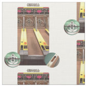 Tissu de Skee-Ball (Détail)