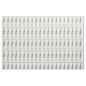 Tissu de squelette (Fat Quarter)