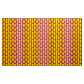 Tissu de style motif des années 60 rétro (Yard)