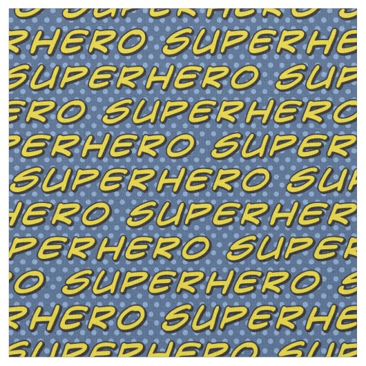 Tissu de super héros (Fermer)