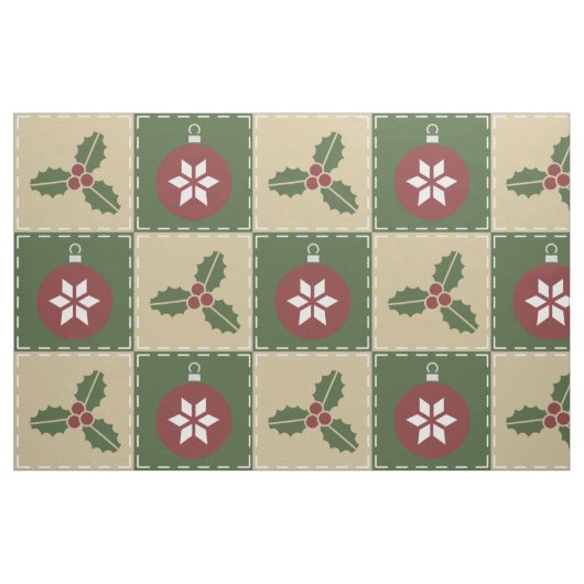 Tissu de surfaces de Noël (Fat Quarter)