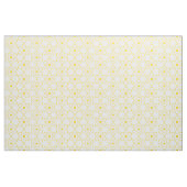 Tissu de symbole d'atom jaune (Yard)
