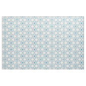 Tissu de symbole d'atome bleu (Yard)