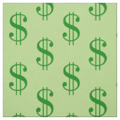 Tissu de symbole dollar (Échantillon)