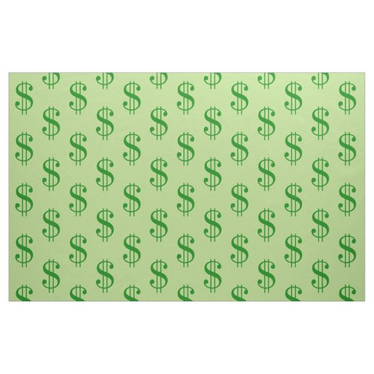 Tissu de symbole dollar (Fat Quarter)