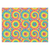Tissu de table Tie-Dye Psychedélique | Nappe de ta (Devant (Horizontal))