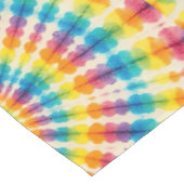 Tissu de table Tie Dye Psychedélique | Nappe Rétro (Angle)