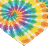Tissu de table Tie-Dye Psychedelique | Nappe Rétro (Angle)