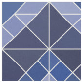 Tissu de Tangram d'indigo (Fermer)